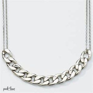 Parklane "Kohr" silver necklace
